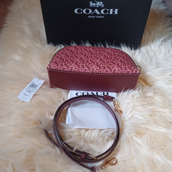 NWT, COACH Madi Crossbody With Coach Monogram Print - Picture 2 of 12
